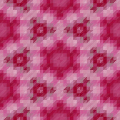 Kaleidoscopic low poly triangle style vector mosaic background