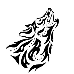Wolf tattoo