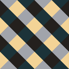 Green Violet Chess Board Diamond Background Vector Illustration