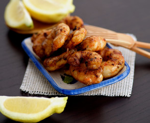 Delicious Grilled Prawns