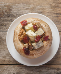 mushroom and cheese autumn ingredients