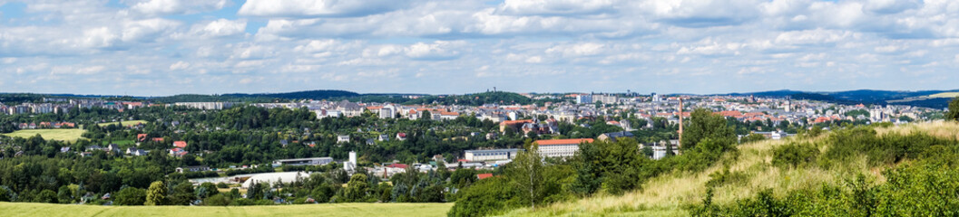 Fototapeta na wymiar Stadtpanorama von Plauen