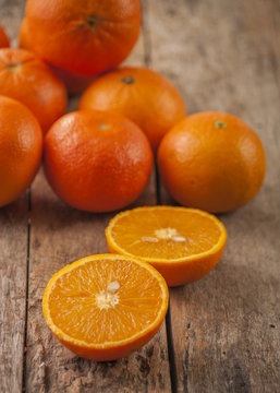 orange fruit wood