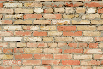 Obraz premium Brick texture with scratches and cracks