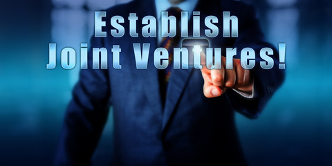 Executive Touching Establish Joint Ventures!