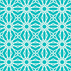 Traditional Islam Geometric pattern, seamless arabesque