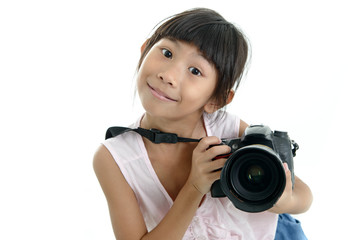 Child Holding Camera / Child Holding Camera Background / Child H