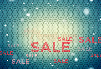 sale modern and retro vintage mix structure elements background