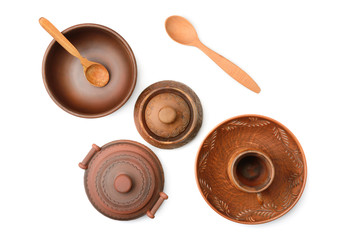 Pottery (pot, plate, cup)