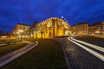 Park near the Government palace