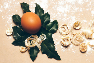 Food decor background