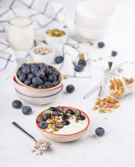 Yogurt and granola