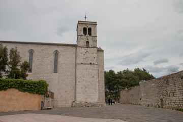 Monastery with the church of St. Francis in Krk