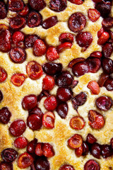 Homemade Cherry Pie for breakfast