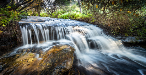 Waterfalls in Blue Mountains national park