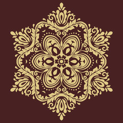 Oriental Abstract Vector Pattern