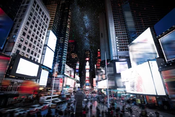 Printed roller blinds Manhattan Times Square Manhattan New York