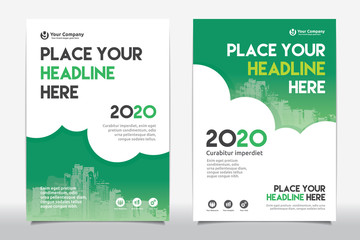 Company Document Cover Design in A4 size