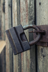 Old padlock