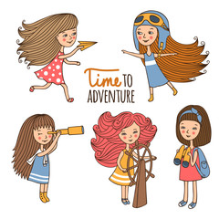 Set girls the Explorer