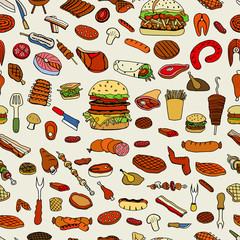 Barbecue Grill Pattern