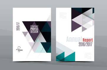 Annual Report A4 page cover