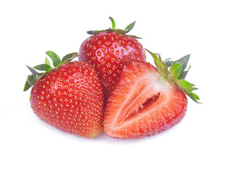 strawberry in close-up