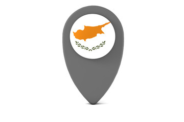 Cyprus pin icon