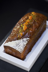 Cake in a dish