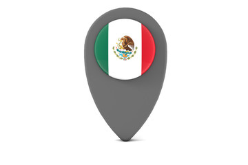Mexico Pin Icon