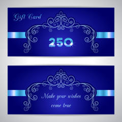 Gift card template