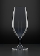 Empty Champagne Glass