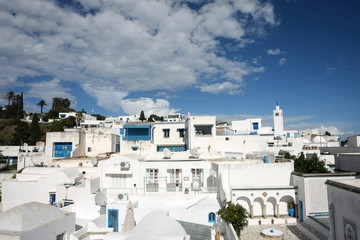 Naklejka premium Sidi Bou Said architecture