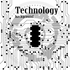 Circuit board background, electronic pattern. Vector EPS10