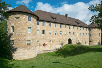 Fototapeta na wymiar Historische Festung Burgschloss in Schorndorf
