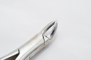 Basic dentist tools isolated on white