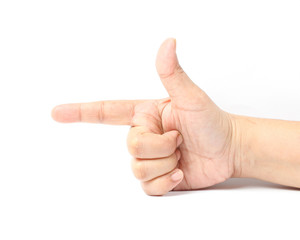 Finger Hand Fist Pointing Showing