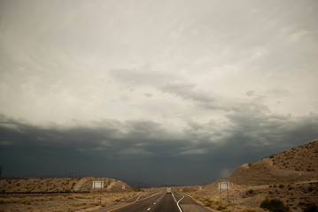 Fototapeta premium Avant l'orage région Nevada