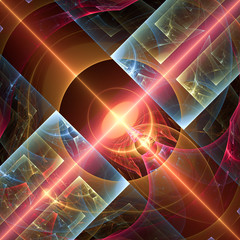 Abstrakt dekorativer Hintergrund © D.Steindorfer 
