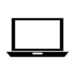 laptop frontview icon