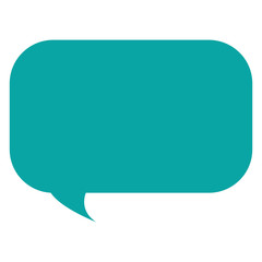 rectangle conversation bubble icon