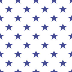 Patriotic USA seamless pattern