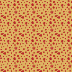 Flower small seamless pattern