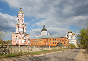 Fototapeta na wymiar Convent in Vyshny Volochyok, Russia
