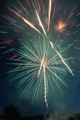 Obraz premium Fireworks celebration