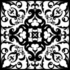 Seamless Abstract Tribal Pattern. Hand Drawn Ethnic Texture. Vector Illustration.