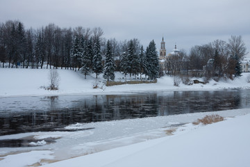 Торжок, набережная