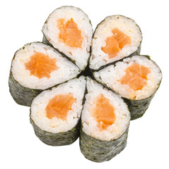 delicious seafood sushi at a Japanese restaurant