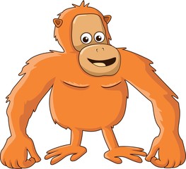 Orangutan Cartoon  © DENI ARIS SUSANTO