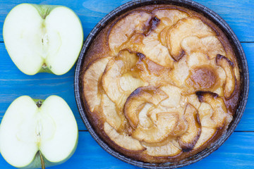 tarta de manzanas, pastel de manzanas
